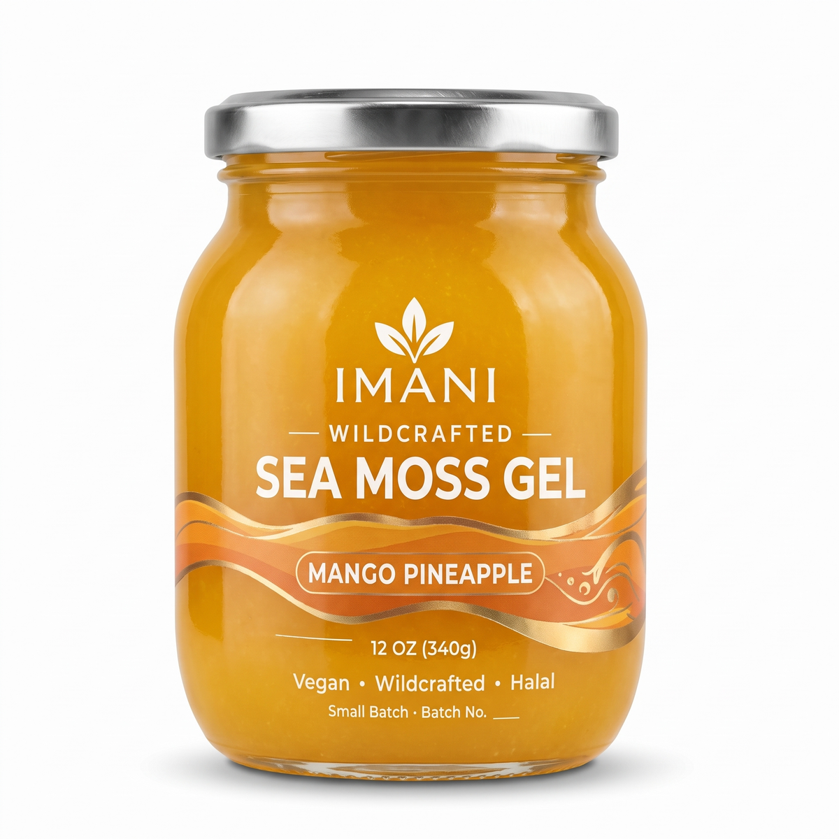 IMANI Mango Pineapple Sea Moss Gel 12 oz