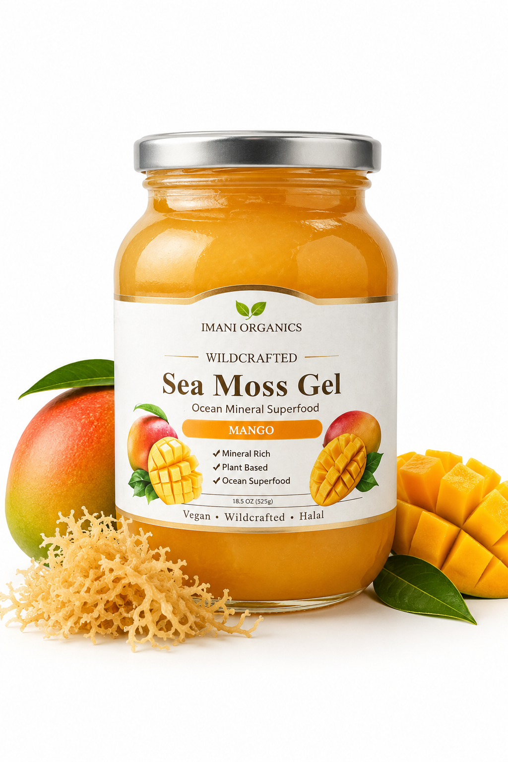 Mango Sea Moss Gel · 18.5 oz