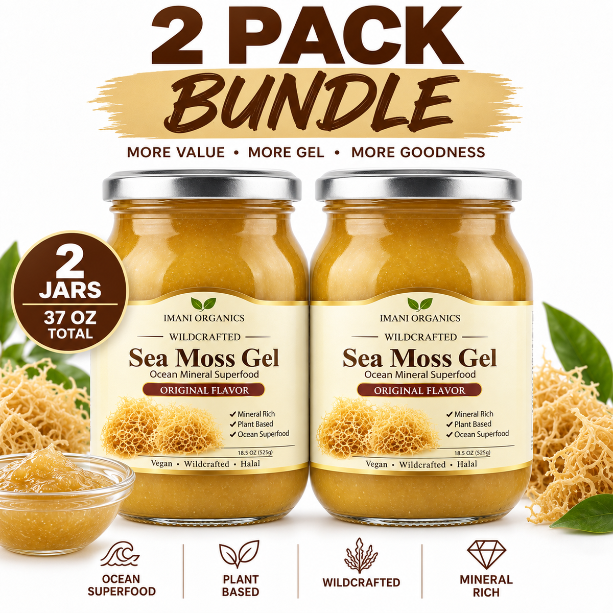 Original Sea Moss Gel · 18.5 oz