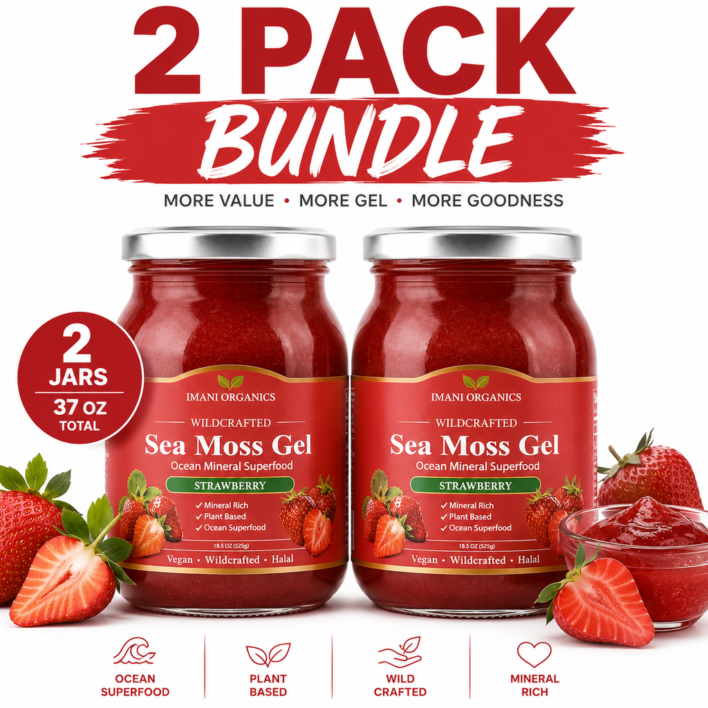 Strawberry Sea Moss Gel · 18.5 oz